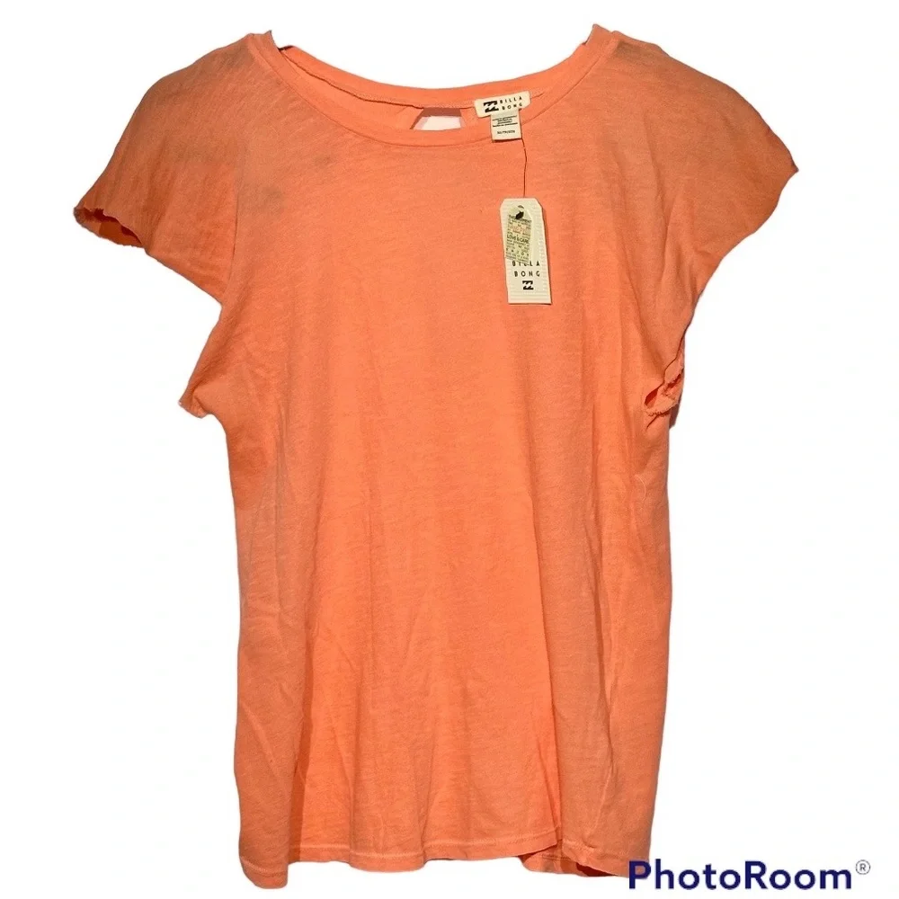 BillaBong NWT Girl's Wave All Day Dress Melon XS